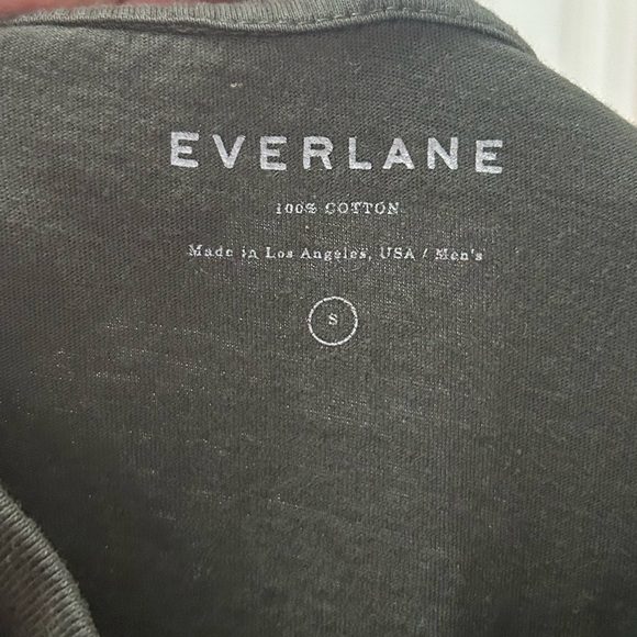 Everlane‎ dark green men’s 100% cotton pocket tee shirt - Picture 6 of 6